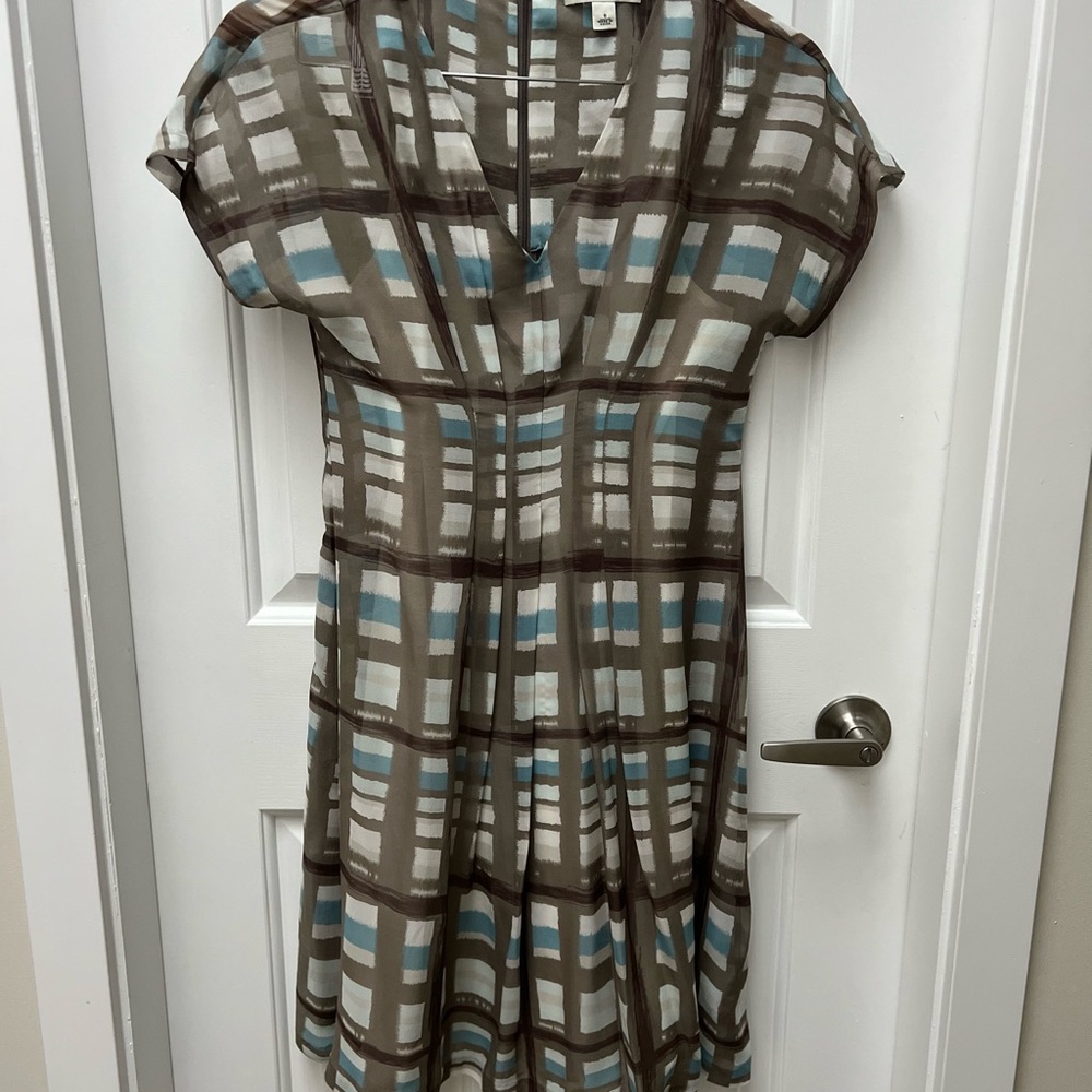 100 % Silk Banana Republic  Midi Dress